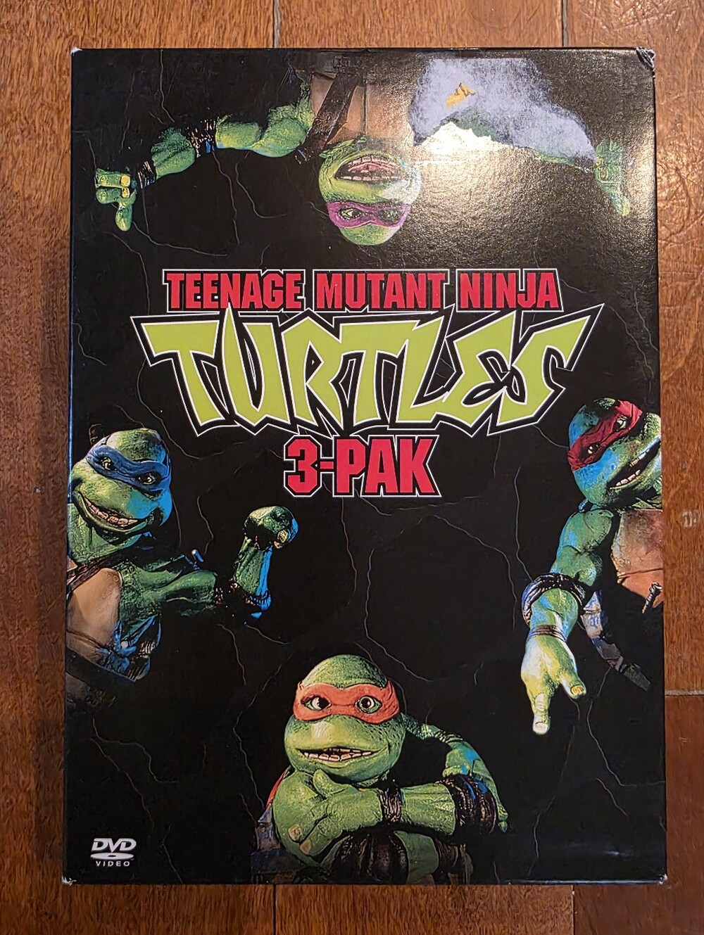 Teenage Mutant Ninja Turtles 3-Pak DVD - Black & Green